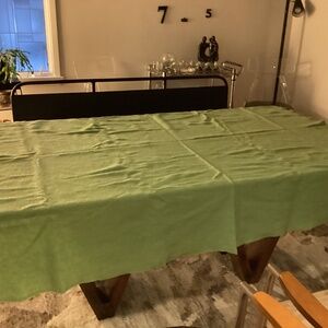 ST MARYS.  Green Wool Blanket 60” by 73”. Lovely